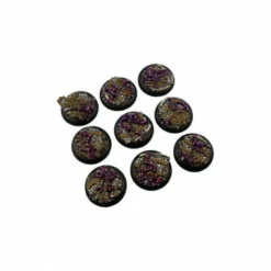 Dark Temple Bases, Wround 30mm (5)