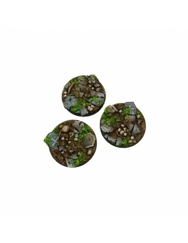 Graveyard Bases, Round 50mm (1) 3 Graveyard Bases, Round 50mm (1)