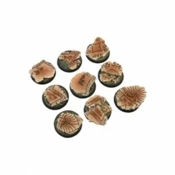 Shrine Bases, Wround 30mm (5)