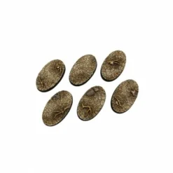 Wasteland Bases, Oval 60mm (4)