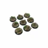 Wood Bases, Wround 30mm (5)
