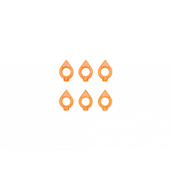 Space Fighter Arc Indicators Small 1-6 Orange (6)