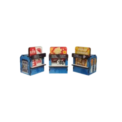 District 5 Food Booths (3) Prepainted (blue)