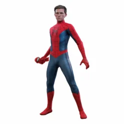 Hot Toys Spider-man: No Way Home Figurine Movie Masterpiece 1/6 Spider-man (new Red And Blue Suit) 28 Cm