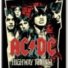 Ac/dc - Highway To Hell - Aimant 6.3x8.9cm -Magasin De Jouets acdc highway to hell aimant 63x89cm