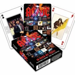 Aquarius Ac/dc Jeu De Cartes à Jouer In Rock We Trust