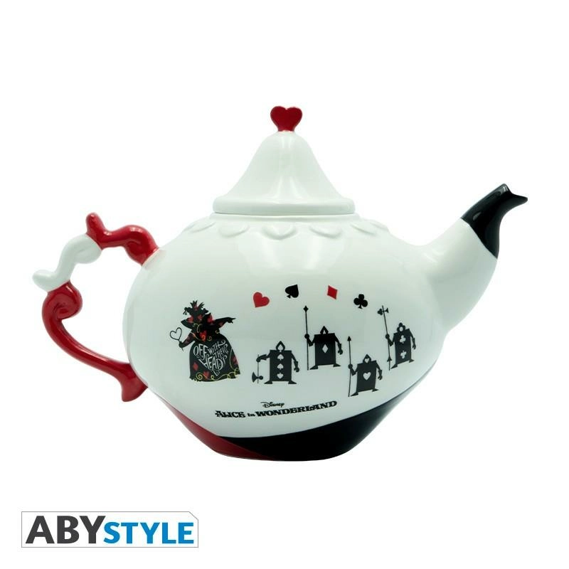 ABYstyle Alice Au Pays Des Merveilles - Théière Reine De Coeur 1200ml 3 ABYstyle Alice Au Pays Des Merveilles - Théière Reine De Coeur 1200ml