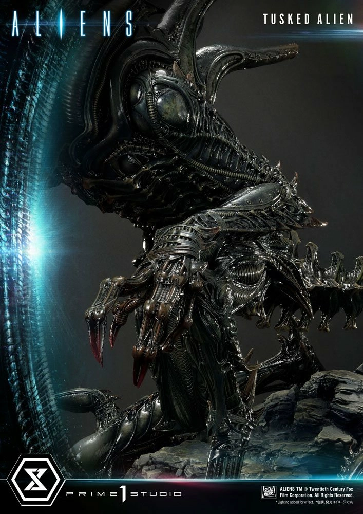 Aliens Premium Masterline Series Statuette Tusked Alien Bonus Version (dark Horse Comics) 72 Cm 9 Aliens Premium Masterline Series Statuette Tusked Alien Bonus Version (dark Horse Comics) 72 Cm – Image 7