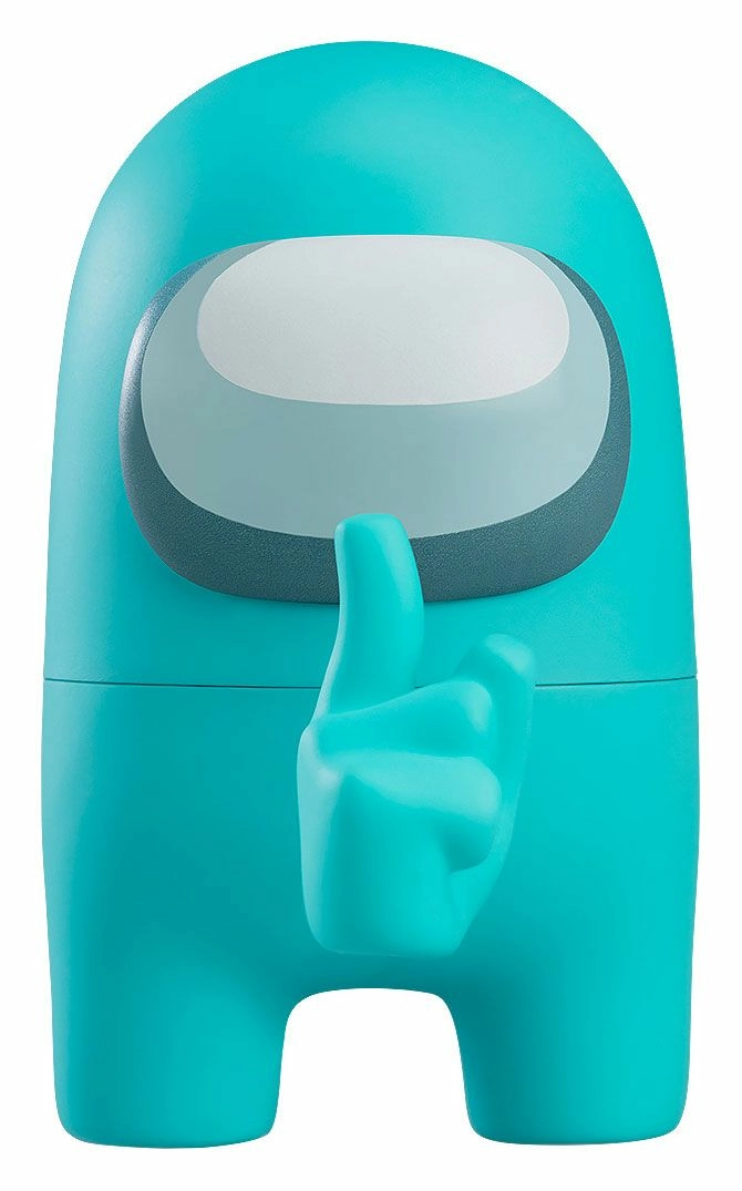 GOOD SMILE COMPANY Among Us Figurine Nendoroid Crewmate (cyan) 10 Cm 3 GOOD SMILE COMPANY Among Us Figurine Nendoroid Crewmate (cyan) 10 Cm