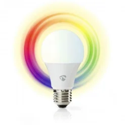 Ampoule Led Intelligente Wi-fi Pleine Couleur Et Blanc Chaud- E27