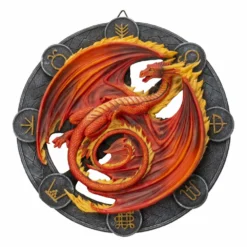 Anne Stokes Décoration Murale Beltane Dragon 32 Cm