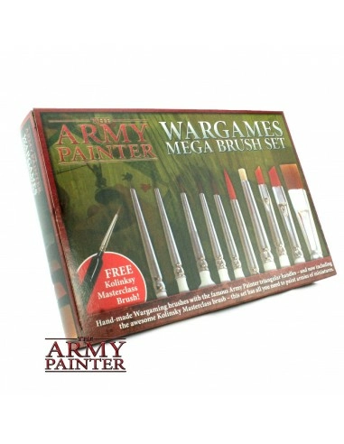 Army Painter - Pinceaux - Mega Brush Set 3 Army Painter - Pinceaux - Mega Brush Set