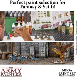 Army Painter - Warpaints Mega Paint Set III -Magasin De Jouets army painter starter peinture warpaints mega paint set iii new 63f86be4d04a4