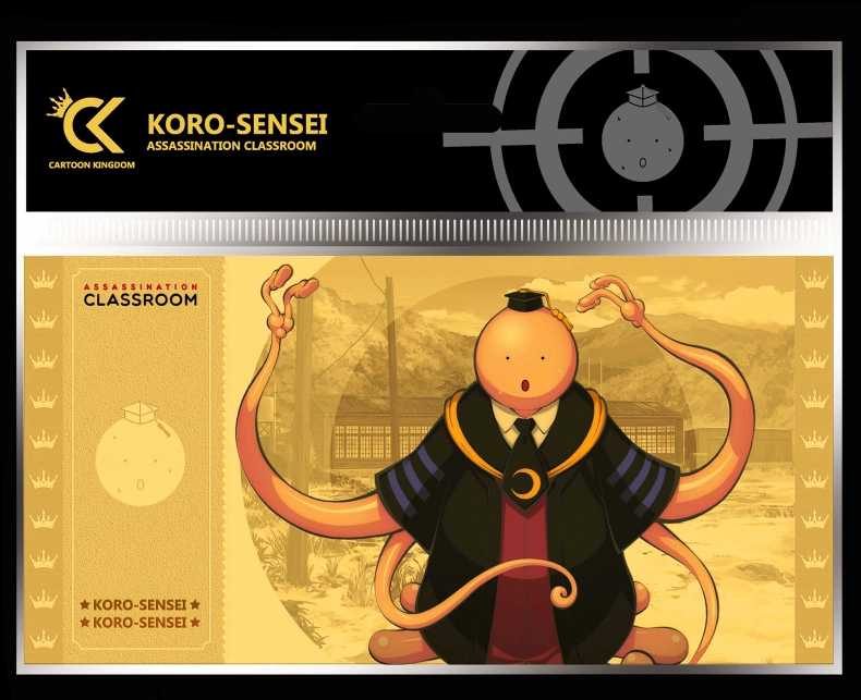 Assassination Classroom - Koro-sensei Rose - Golden Ticket 3 Assassination Classroom - Koro-sensei Rose - Golden Ticket