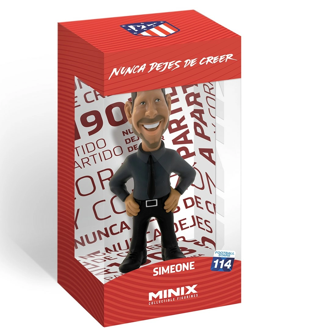 Atletico Madrid - Cholo Simeone - Figurine Minix 12cm 4 Atletico Madrid - Cholo Simeone - Figurine Minix 12cm – Image 2