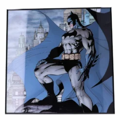 NEMESIS NOW Batman Décoration Murale Crystal Clear Picture Gotham 32 X 32 Cm