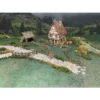 Battle Systems - Wooden Fencing (incluse Dans Fantasy Village) -Magasin De Jouets battle systems wooden fencing incluse dans fantasy village