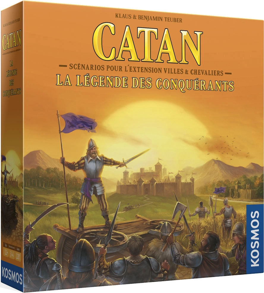 Catan - Extension Légende Des Conquérants (fr) 3 Catan - Extension Légende Des Conquérants (fr)
