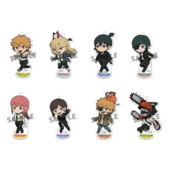 MegaHouse Chainsaw Man Assortiment Figurines Acrylique Tokotoko Mascot Vol. 1 9 Cm (8)