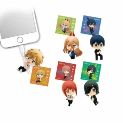 Chainsaw Man Assortiment Protecteurs De Câbles 6 Cm Cable Mascots Rich (8)