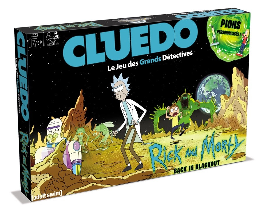 Hasbro Cluedo Rick & Morty 3 Hasbro Cluedo Rick & Morty