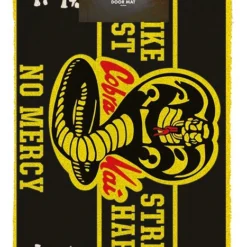 Pyramid International Cobra Kai - Tapis De Porte "no Mercy"
