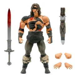SUPER7 Conan Le Barbare Figurine Ultimates Conan War Paint Conan 18 Cm