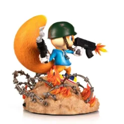 First 4 Figures Conker: Conker's Bad Fur Day Statuette Soldier Conker 33 Cm -Magasin De Jouets conker conker s bad fur day statuette soldier conker 33 cm 61f52b63b6fb3