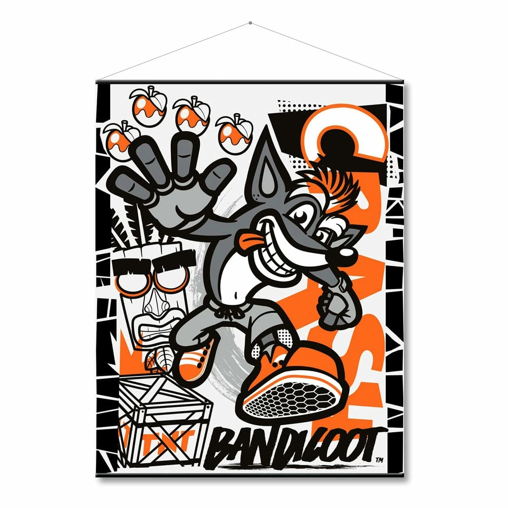 Crash Bandicoot Poster Canvas Poster 3 Crash Bandicoot Poster Canvas Poster