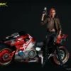 Cyberpunk 2077 Figurines V Female & Yaiba Kusanagi Set