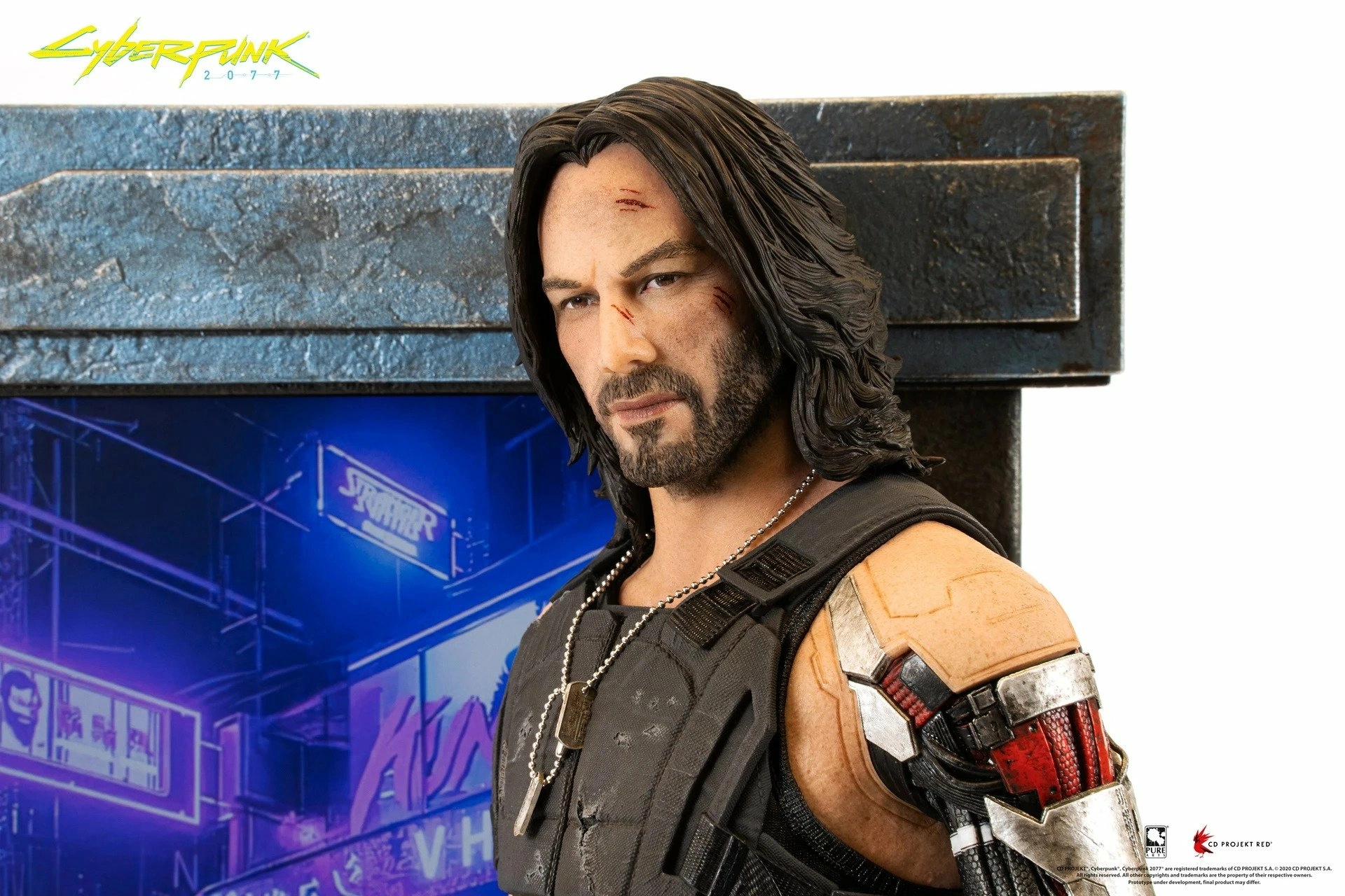 Cyberpunk 2077 - Johnny Silverhand - Figurine 53cm 6 Cyberpunk 2077 - Johnny Silverhand - Figurine 53cm – Image 4