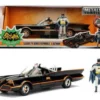 Dc Comics - Batman 1966 Batmobile + Figure Metal Die-cast - 1:24 -Magasin De Jouets dc comics batman 1966 batmobile figure metal die cast 124