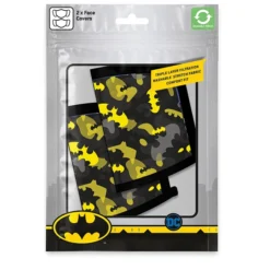 Dc Comics - Batman Camo Yellow - Set De 2 Masques Visage -Magasin De Jouets dc comics batman camo yellow set de 2 masques visage 5f3aa61293716
