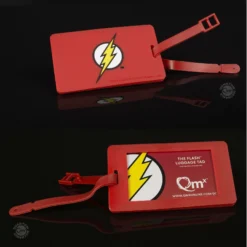 Quantum Mechanix Dc Comics étiquette De Bagage Q-tag Flash