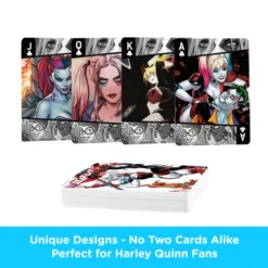 Dc Comics - Harley Quinn - Jeu De Cartes - Cartes à Jouer -Magasin De Jouets dc comics harley quinn jeu de cartes cartes a jouer 6284aa30c9272