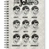 Dc Comics - Joker Faces - Cahier Spirale A5