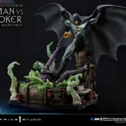 Dc Comics Statuette 1/3 Batman Vs. The Joker By Jason Fabok 85 Cm