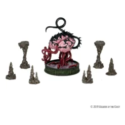 Wizkids D&d Icons Of The Realms : Volo & Mordenkainen's Foes - Premium Set Elder Brain & Stalagmites