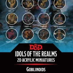 Wizkids D&d Idols Of The Realms Miniatures 2d : Goblinoids - 2d Set