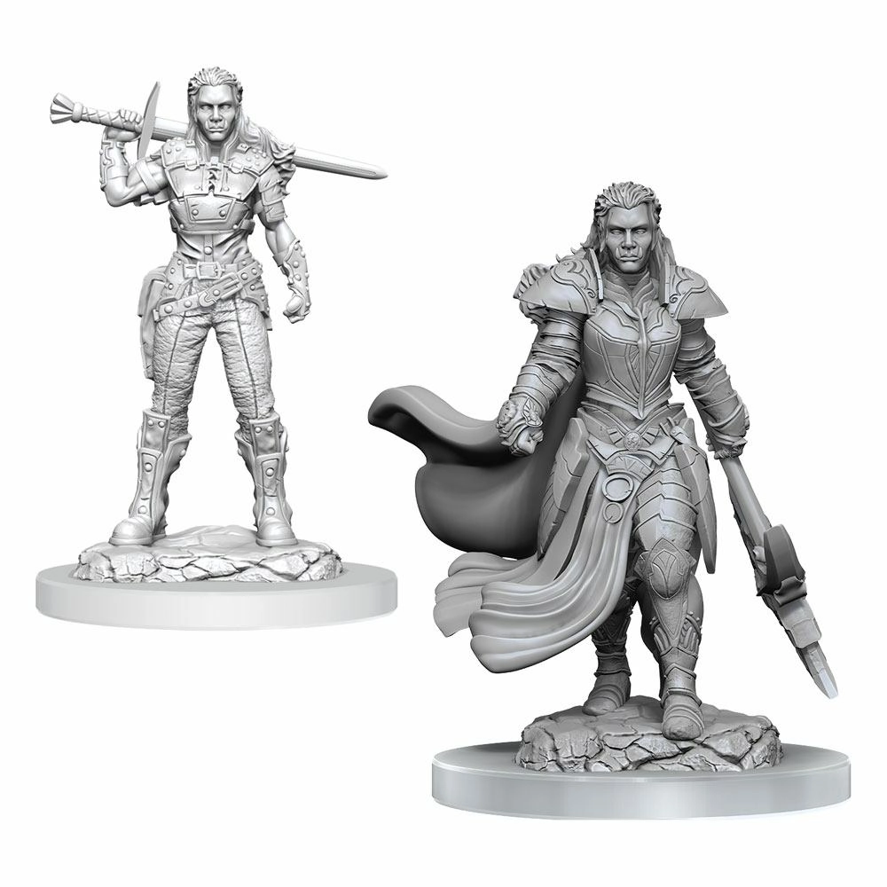 Wizkids D&d Nolzur's Marvelous Miniatures Pack 2 Miniatures à Peindre Orc Fighter Female 3 Wizkids D&d Nolzur's Marvelous Miniatures Pack 2 Miniatures à Peindre Orc Fighter Female