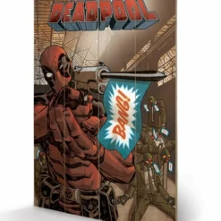 Pyramid International DEADPOOL - Impression Sur Bois 40X59 - Bang -Magasin De Jouets deadpool impression sur bois 40x59 bang 599b05a52fb92