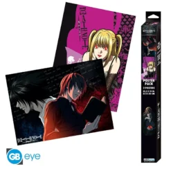 Death Note - L Vs Light & Misa - Set 2 Chibi Posters '52x38'