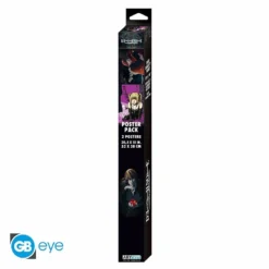 Death Note - L Vs Light & Misa - Set 2 Chibi Posters '52x38' -Magasin De Jouets death note l vs light misa set 2 chibi posters 52x38 634f68436035a