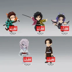 BANPRESTO Demon Slayer Assortiment Statuettes Wcf Chibi 7 Cm Vol. 4 (12)