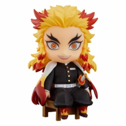 GOOD SMILE COMPANY Demon Slayer: Kimetsu No Yaiba Figurine Nendoroid Swacchao! Kyojuro Rengoku 9 Cm