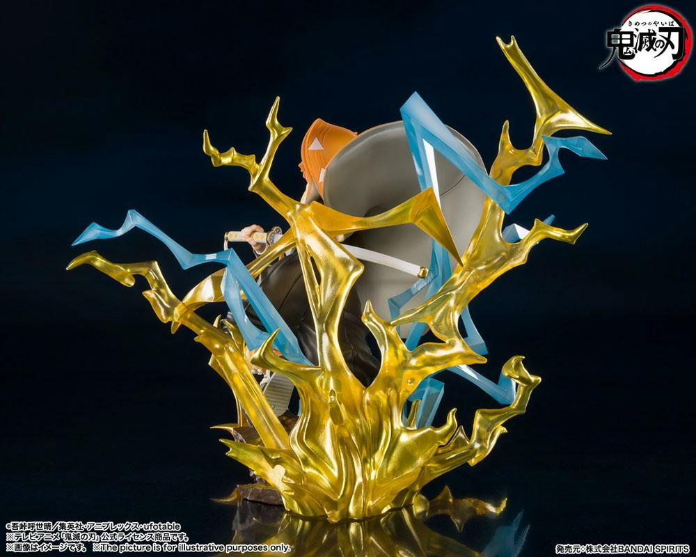 Demon Slayer Statuette PVC FiguartsZERO Zenitsu Agatsuma Thunderclap And Flash 15 Cm 6 Demon Slayer Statuette PVC FiguartsZERO Zenitsu Agatsuma Thunderclap And Flash 15 Cm – Image 4