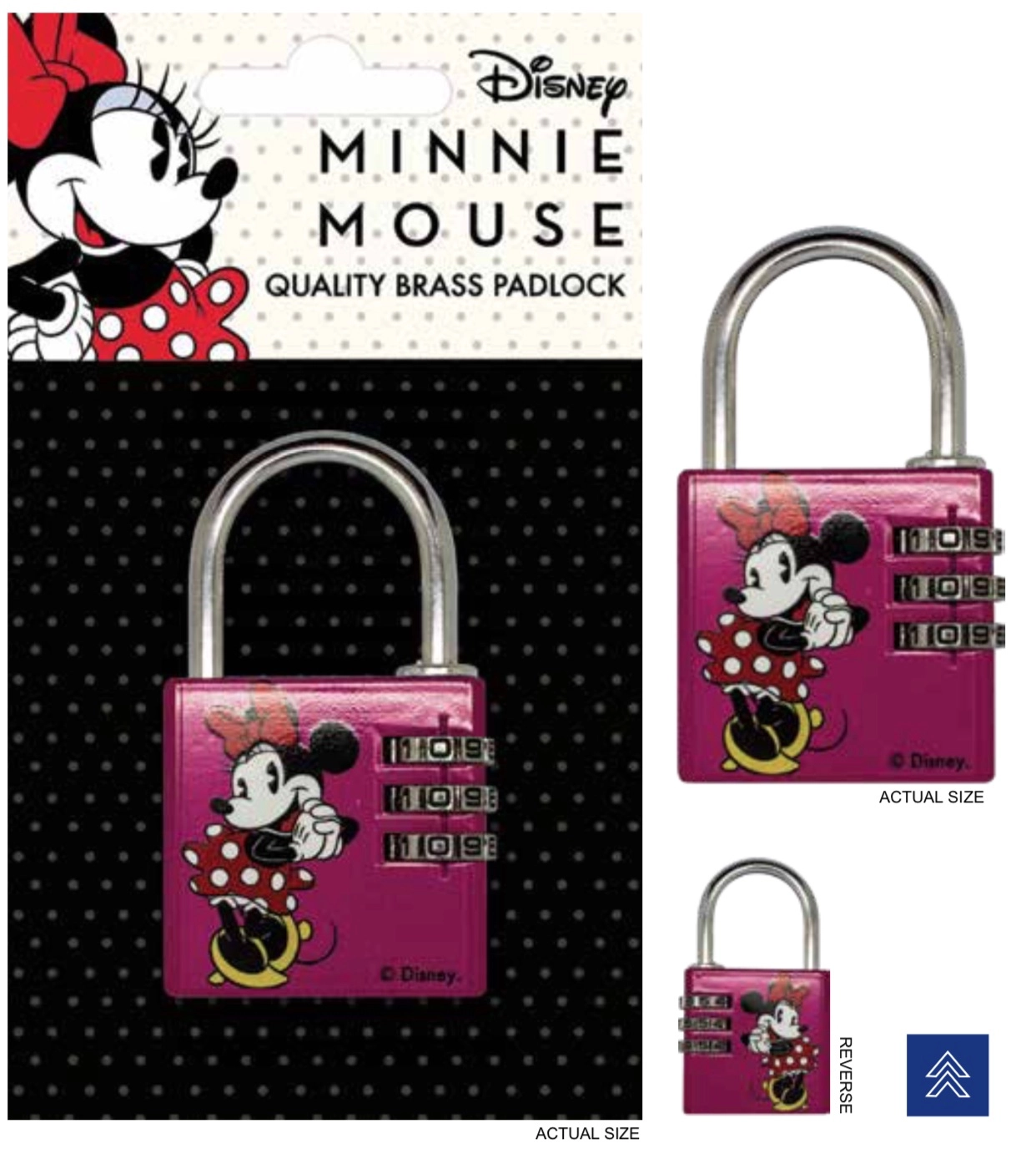 Disney - Cadenas Avec Code - Minnie Mouse 4 Disney - Cadenas Avec Code - Minnie Mouse – Image 2