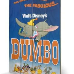 Pyramid International DISNEY - Impression Sur Bois 40X59 - Dumbo