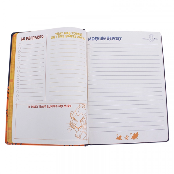 Half Moon Bay Disney - Notebook A5 - Le Roi Lion 'no Worries' 6 Half Moon Bay Disney - Notebook A5 - Le Roi Lion 'no Worries' – Image 4