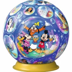 Ravensburger Disney Puzzle 3d Ball Characters (72 Pièces)